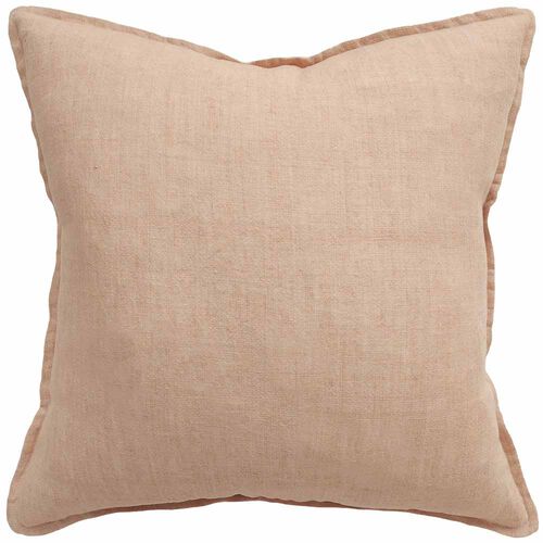 Baya Cassia Cushion With Feather Inner 55x55cm - Toasted Coconut